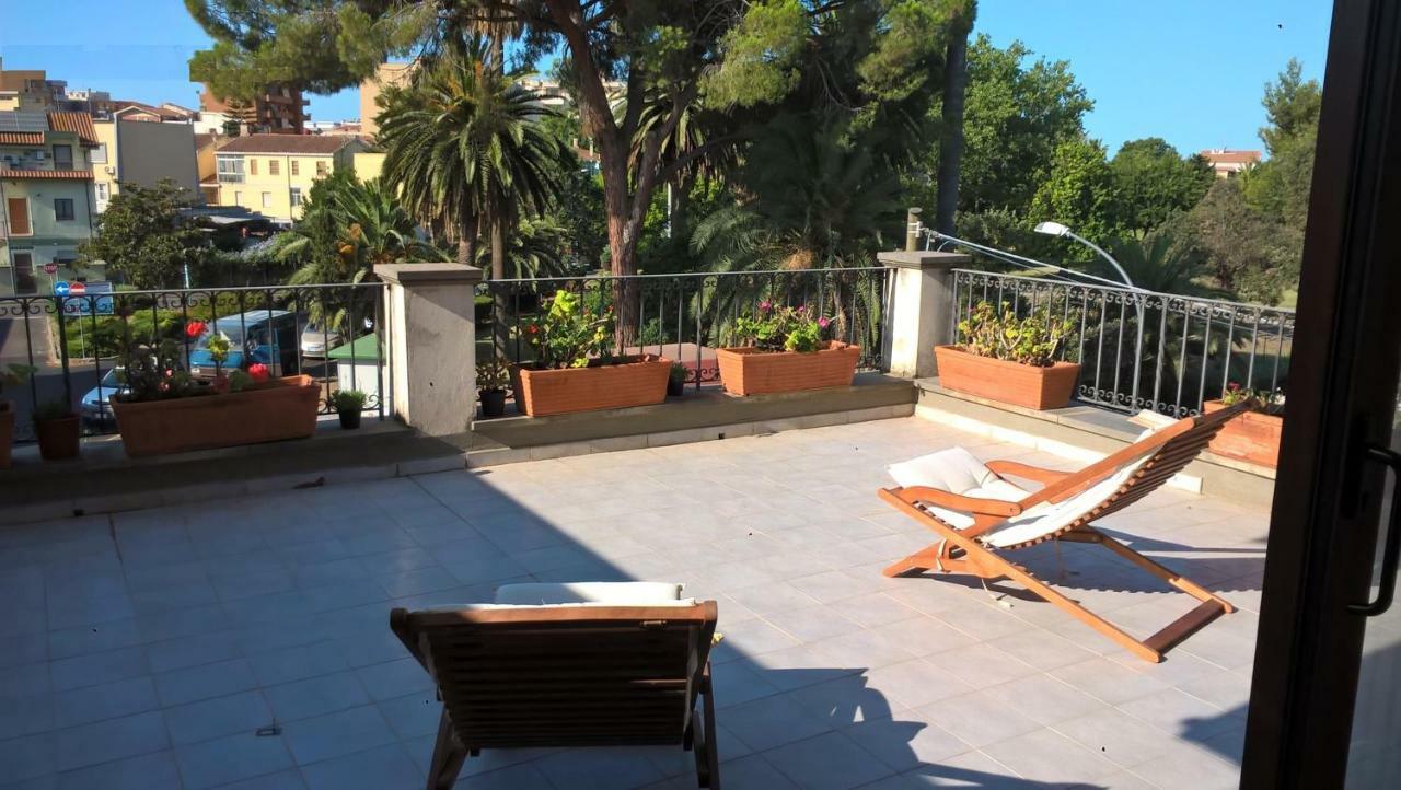 オリスターノLa Terrazza Sul Parcoアパートメント エクステリア 写真